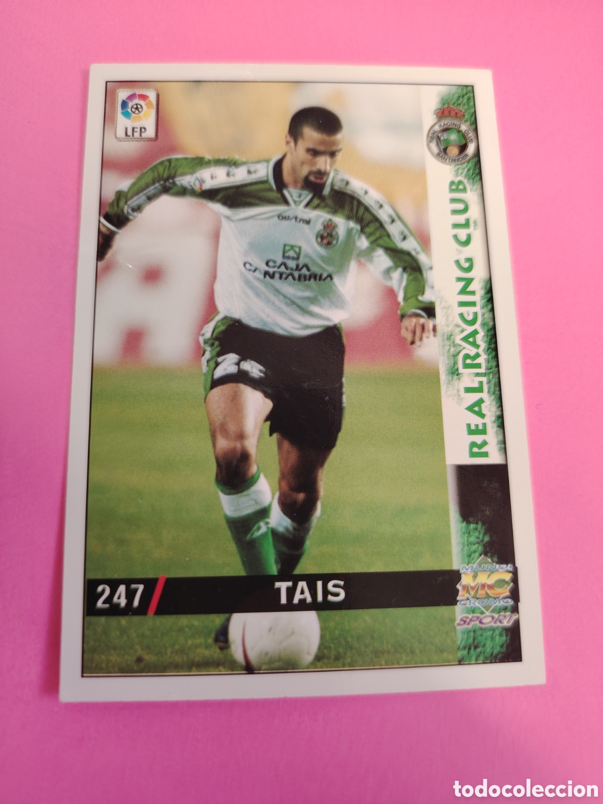 Cromos de f&uacute;tbol: RACING SANTANDER-N&deg;247-TAIS-MUNDICROMO FICHAS DE LA LIGA 1998 1999 98 99