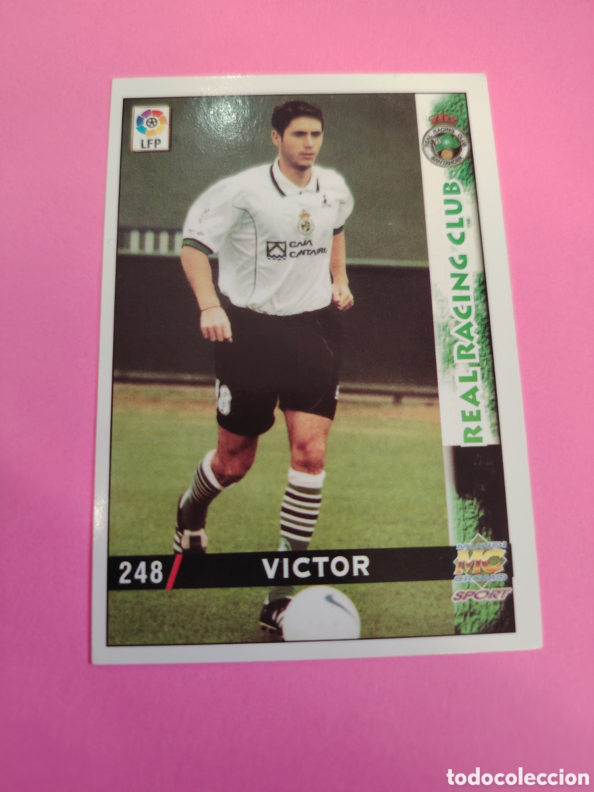 Cromos de f&uacute;tbol: RACING SANTANDER-N&deg;248-VICTOR-MUNDICROMO FICHAS DE LA LIGA 1998 1999 98 99