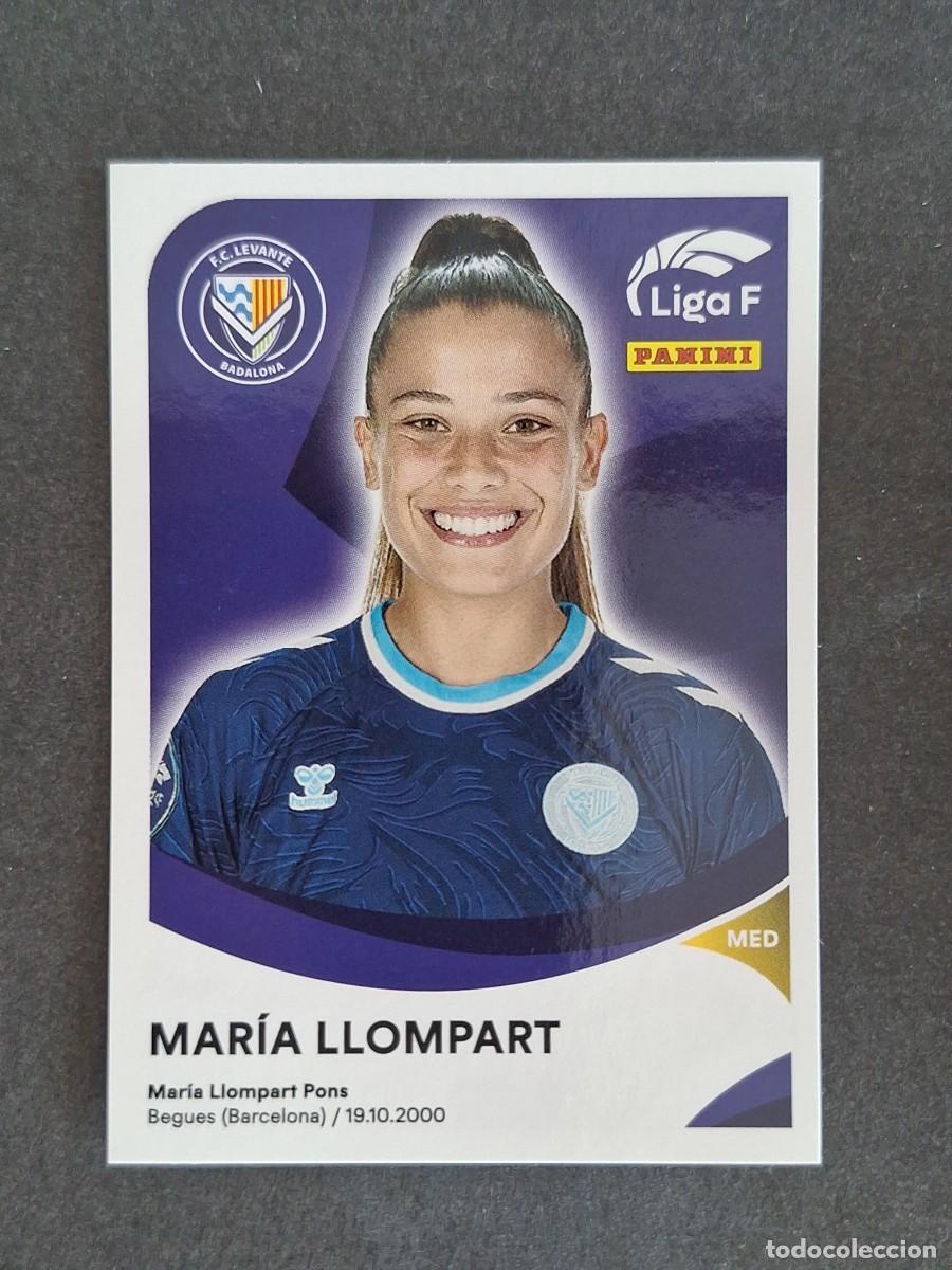 Cromos de f&uacute;tbol: L1 MARIA LLOMPART F. C. LEVANTE BADALONA 195 PANINI LIGA F 2024 2025 24 25 SIN PEGAR NUNCA PEGADO