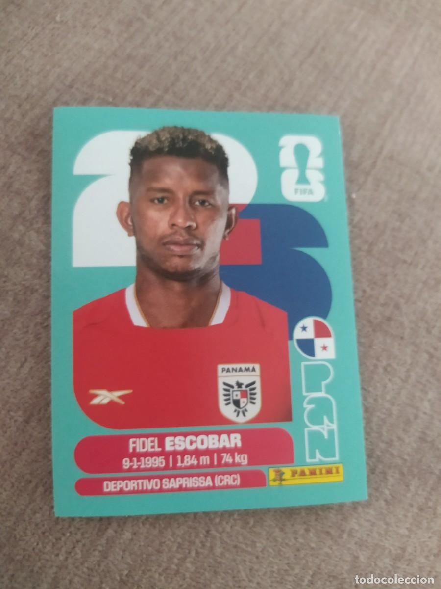 Cartes &agrave; collectionner de Football: PAN 04 Fidel ESCOBAR 4 Panam&aacute; Mundial 2026 Panini