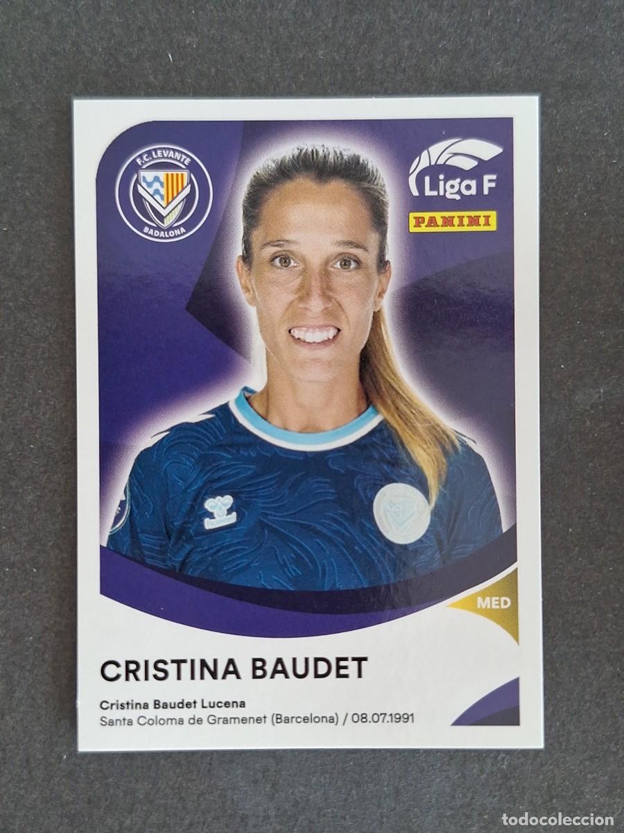 Cartes &agrave; collectionner de Football: L1 CRSITINA BAUDET F. C. LEVANTE BADALONA 197B PANINI LIGA F 2024 2025 24 25 SIN PEGAR NUNCA PEGADO