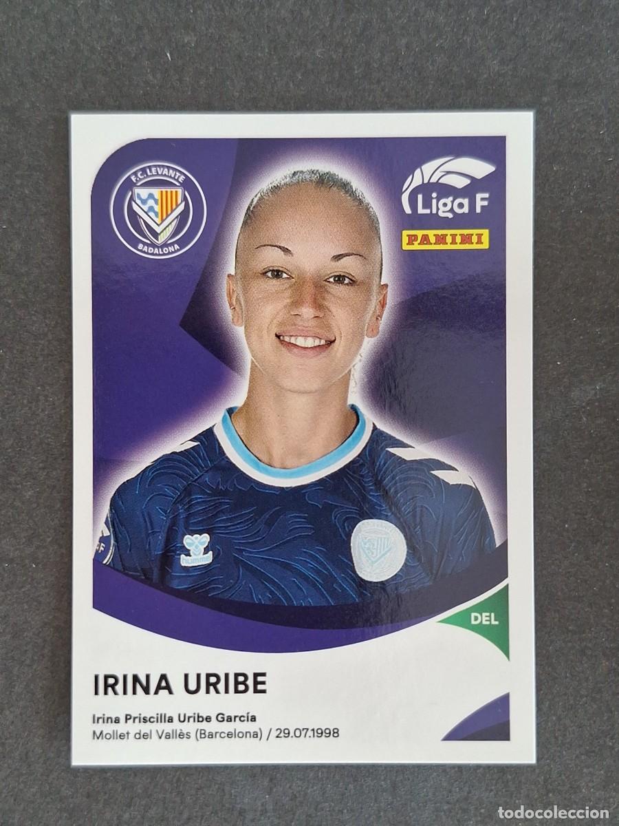 Cartes &agrave; collectionner de Football: L1 IRINA URIBE F. C. LEVANTE BADALONA 200 PANINI LIGA F 2024 2025 24 25 SIN PEGAR NUNCA PEGADO