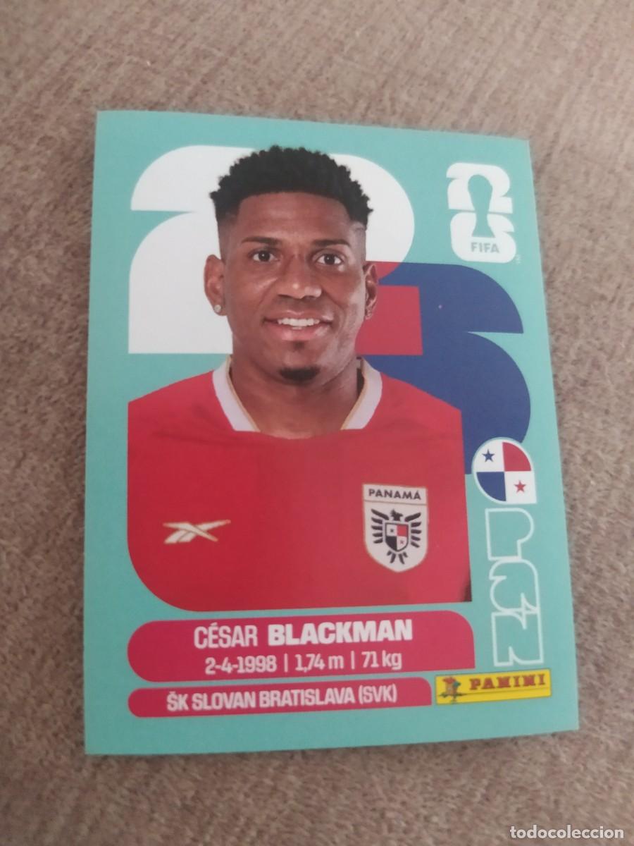 Cartes &agrave; collectionner de Football: PAN 09 Cesar BLACKMAN 9 Panam&aacute; Mundial 2026 Panini
