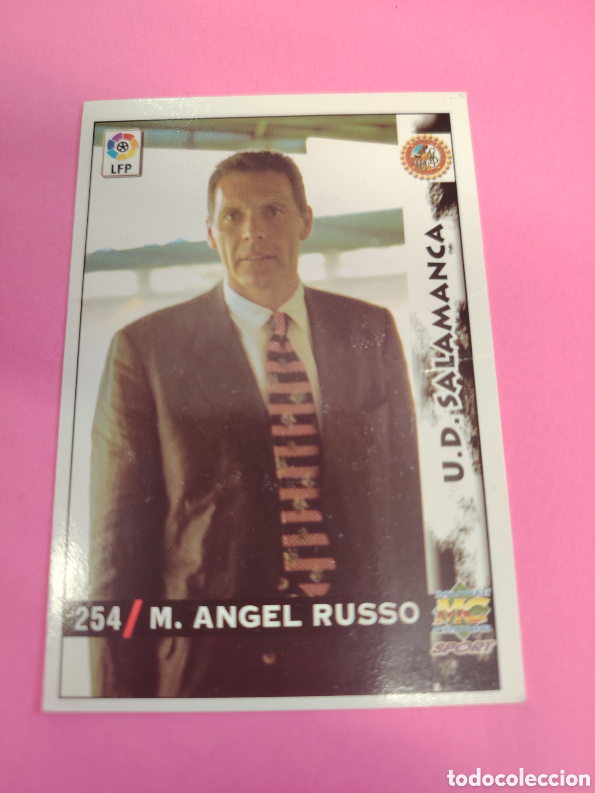 Cromos de f&uacute;tbol: SALAMANCA-N&deg;254-RUSSO-MUNDICROMO FICHAS DE LA LIGA 1998 1999 98 99