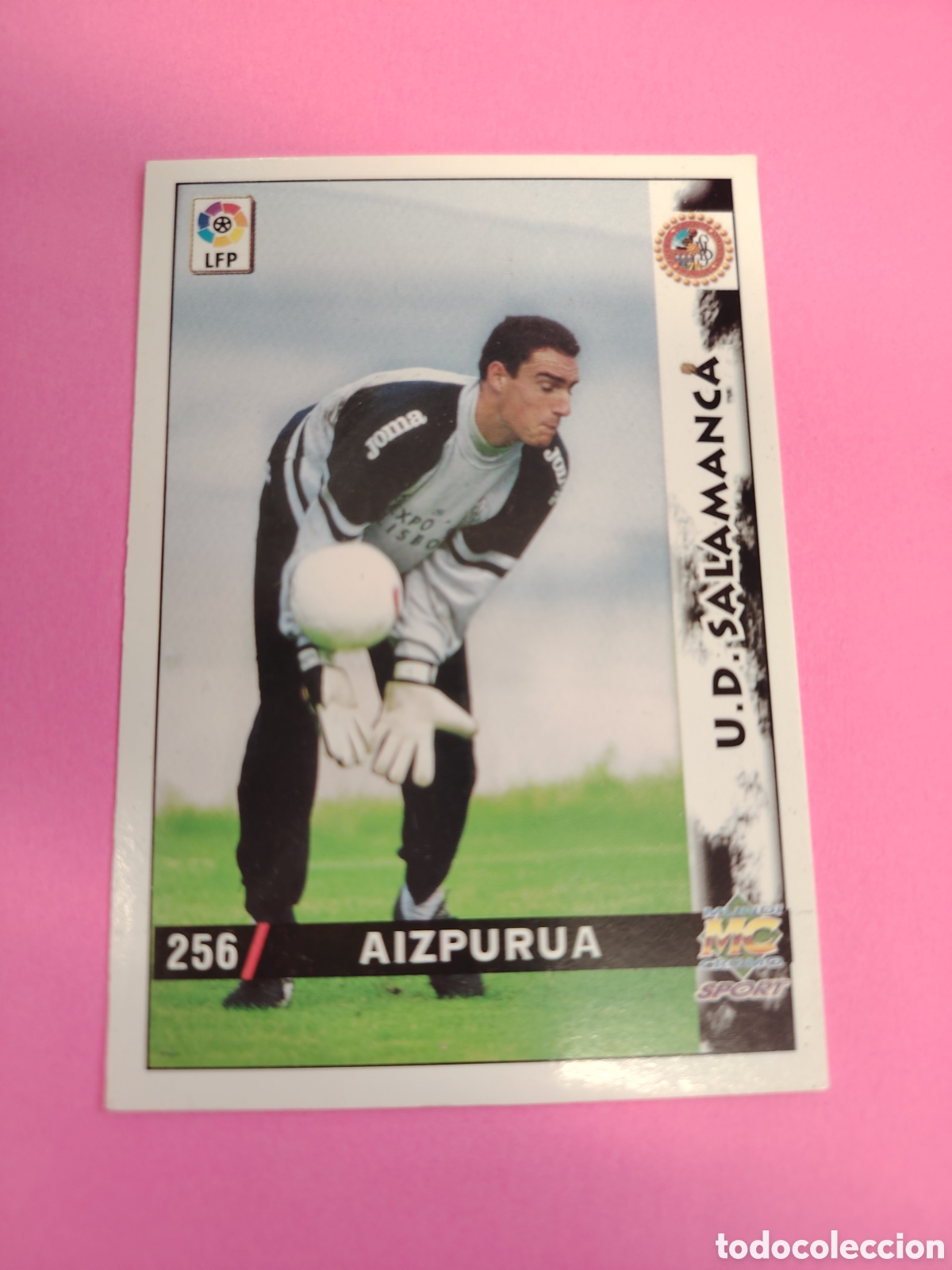 Cromos de f&uacute;tbol: SALAMANCA-N&deg;256-AIZPURUA-MUNDICROMO FICHAS DE LA LIGA 1998 1999 98 99