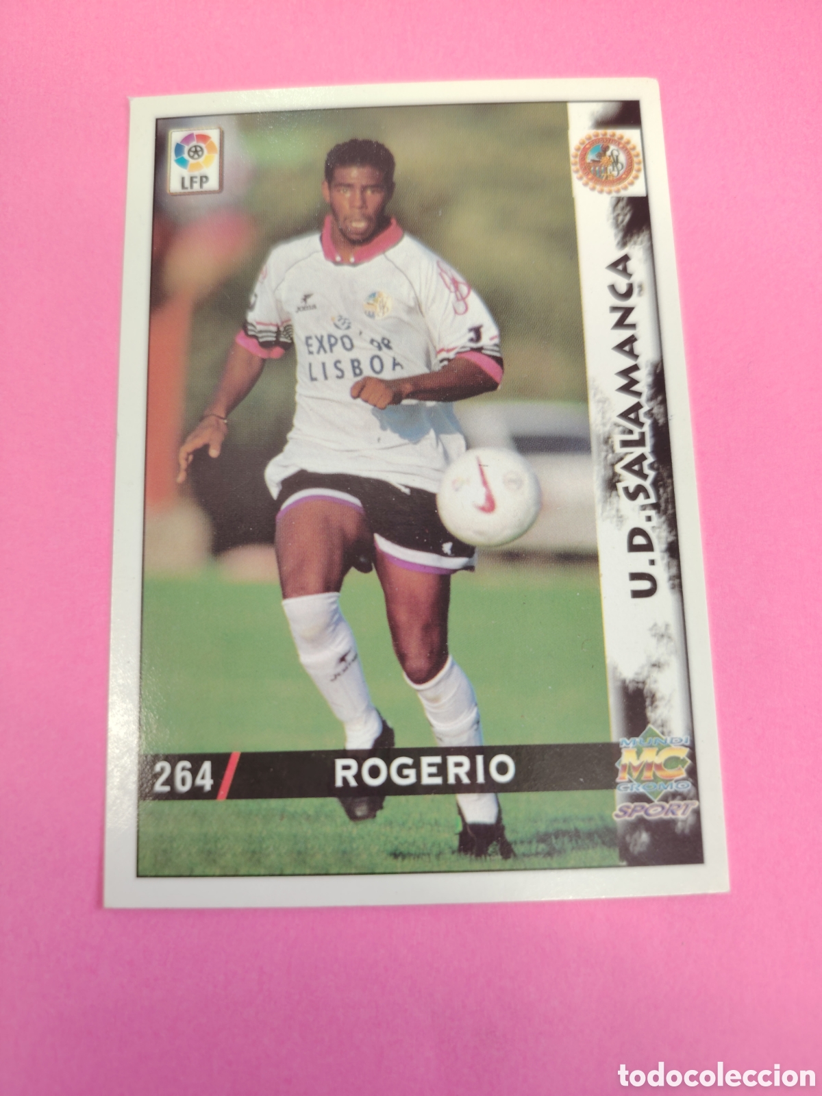 Cartes &agrave; collectionner de Football: SALAMANCA-N&deg;264-ROGERIO-MUNDICROMO FICHAS DE LA LIGA 1998 1999 98 99
