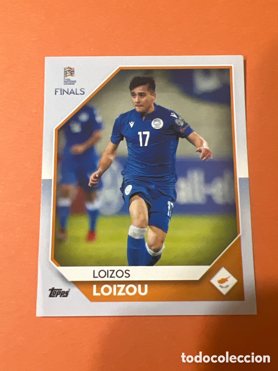 Cromos de Futebol: C1921. Loizou 238 Topps UEFA Nations League Finals