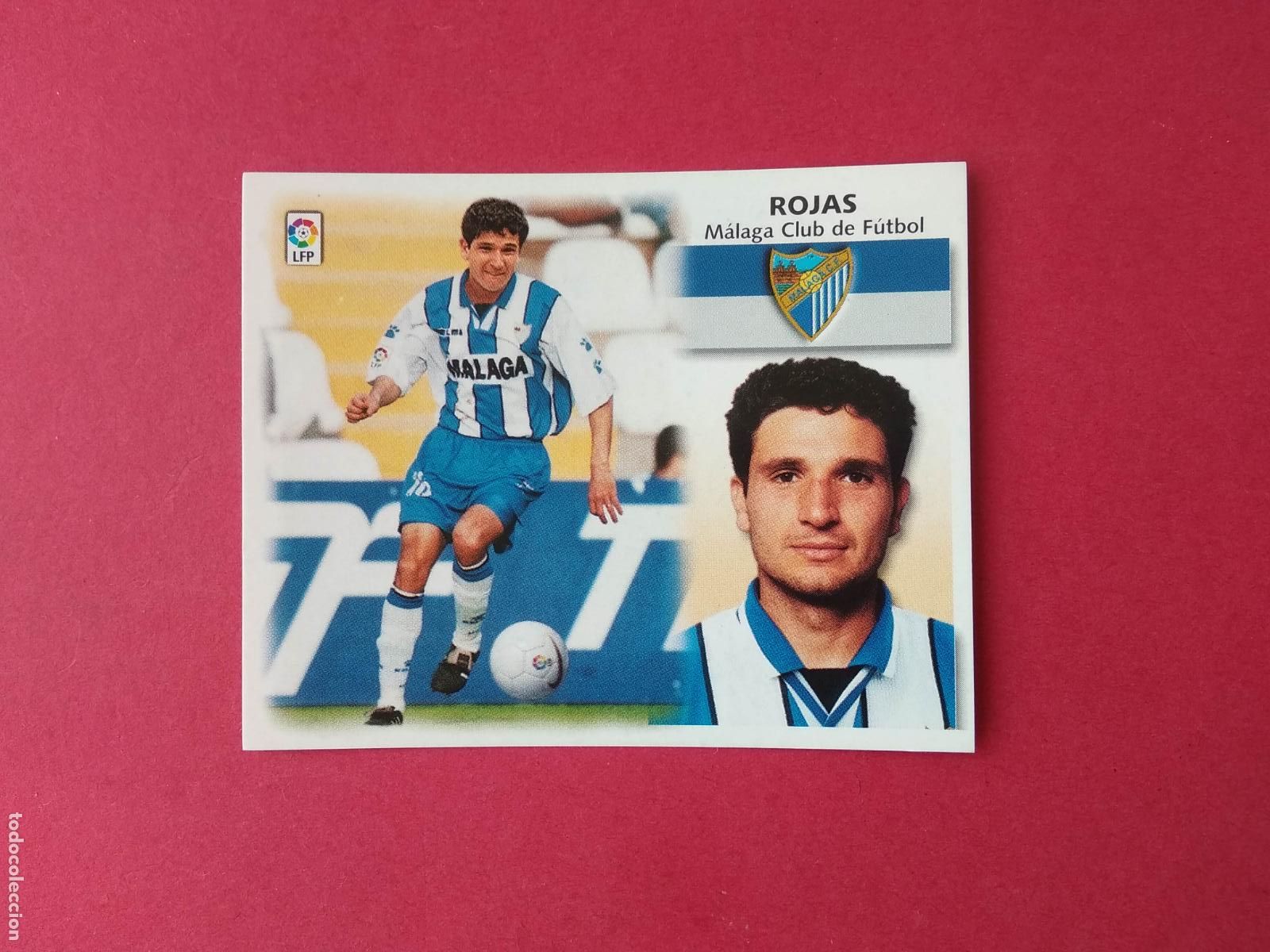 Cromos de f&uacute;tbol: EDICIONES ESTE LIGA 99 00 1999 2000 CROMO NUNCA PEGADO COLOCA MALAGA , ROJAS