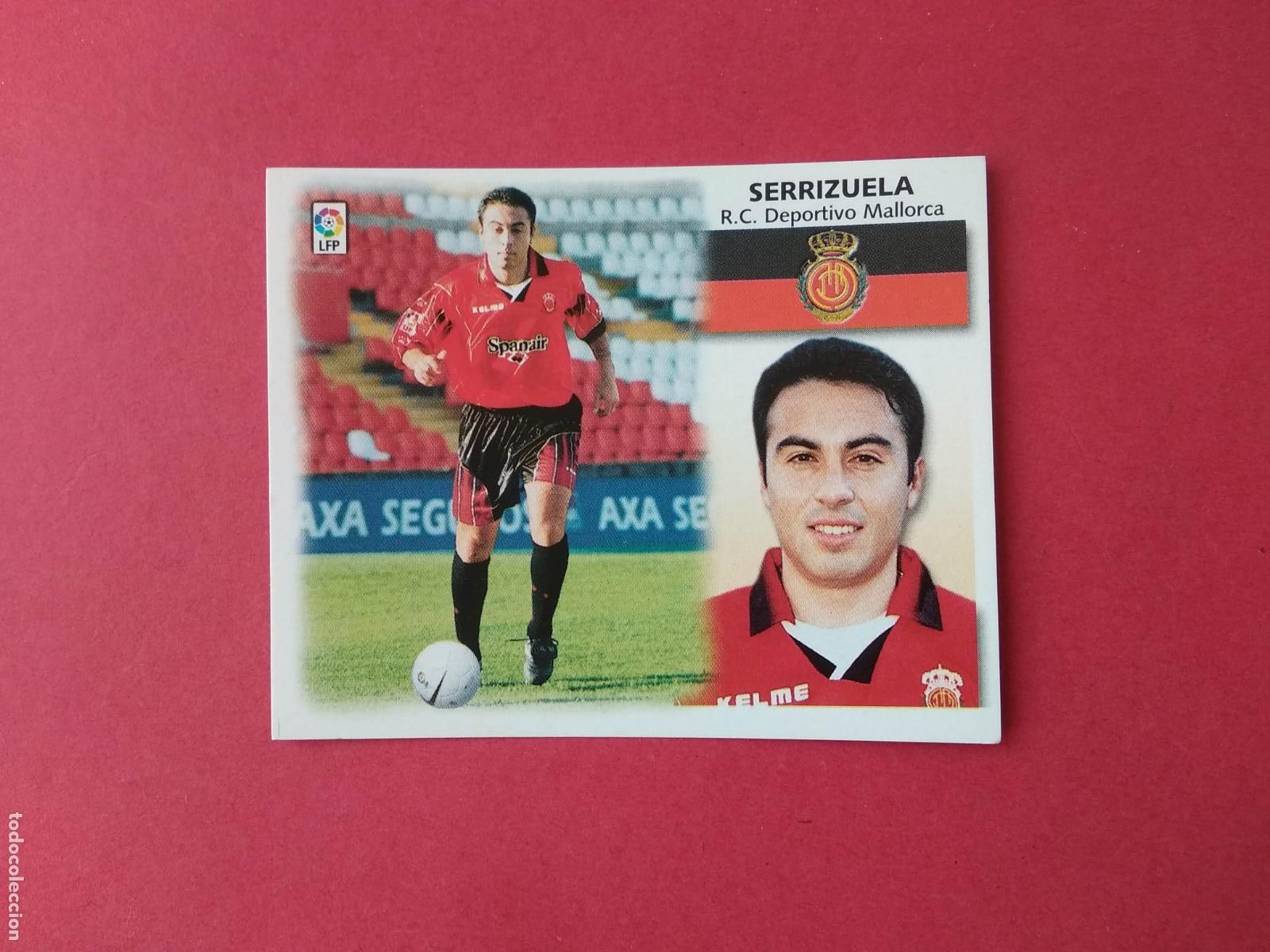 Cromos de f&uacute;tbol: EDICIONES ESTE LIGA 99 00 1999 2000 CROMO NUNCA PEGADO COLOCA SERRIZUELA MALLORCA