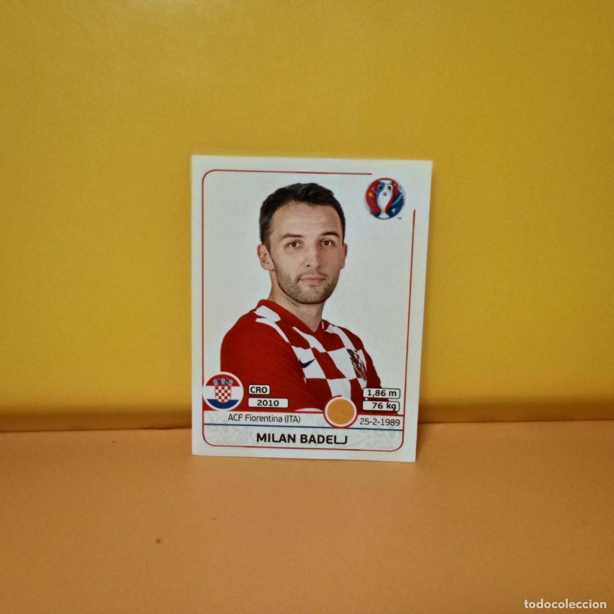 Cromos de f&uacute;tbol: PANINI EURO 2016 FRANCE; EUROCOPA FRANCIA: CROACIA BADELJ 447