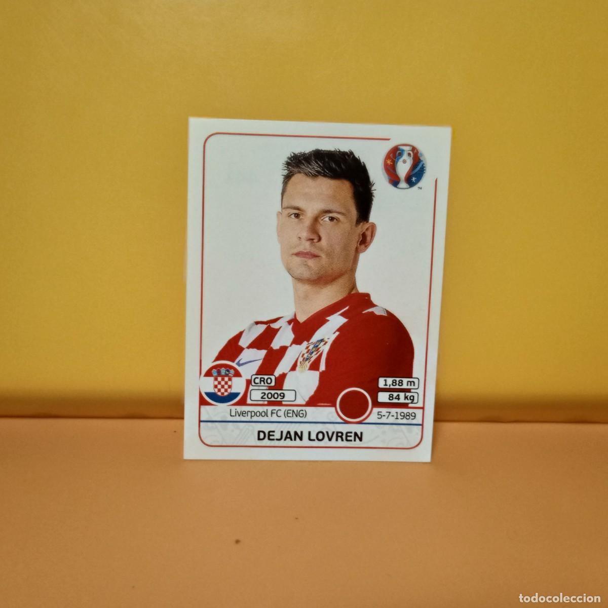 Cromos de f&uacute;tbol: PANINI EURO 2016 FRANCE; EUROCOPA FRANCIA: CROACIA LOVREN 441