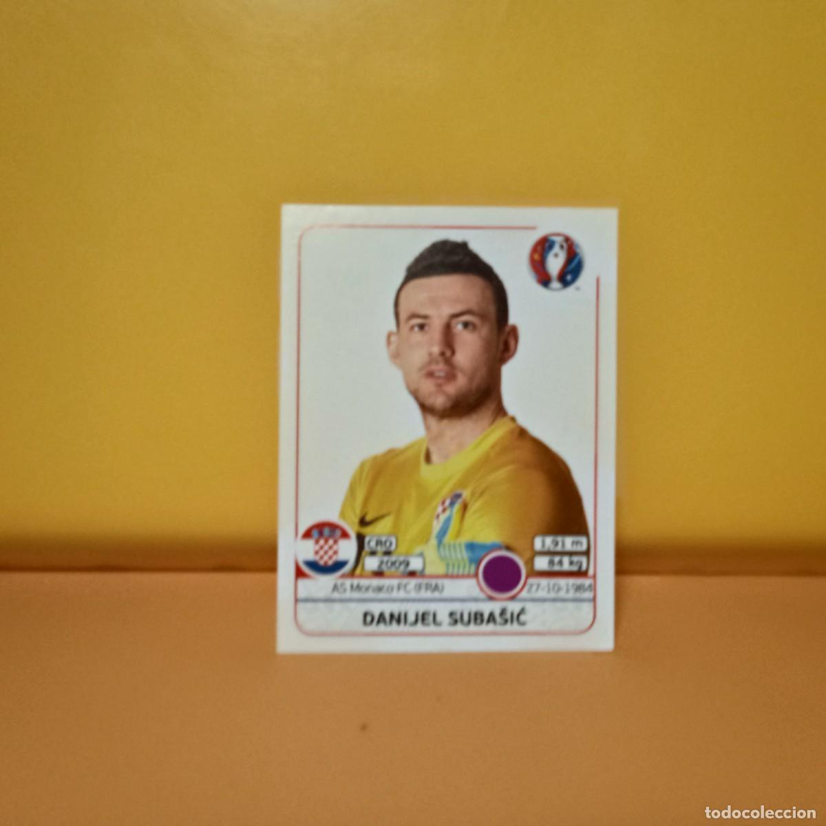 Cromos de f&uacute;tbol: PANINI EURO 2016 FRANCE; EUROCOPA FRANCIA: CROACIA SUBASIC 437