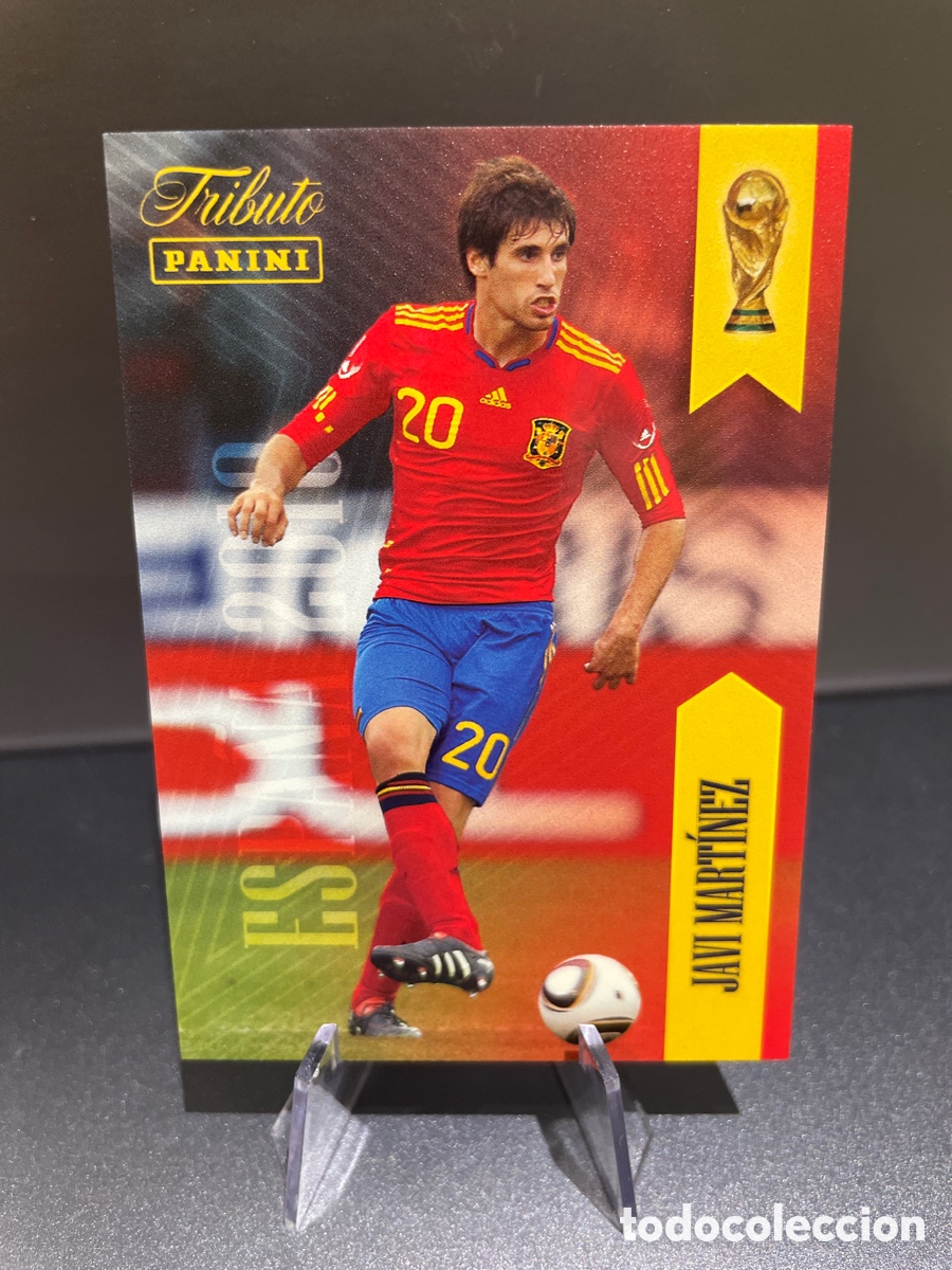 Cromos de f&uacute;tbol: Javi Martinez 20 Panini Tribute Seleccion Espa&ntilde;ola 2010-2026 Vamos Campeones