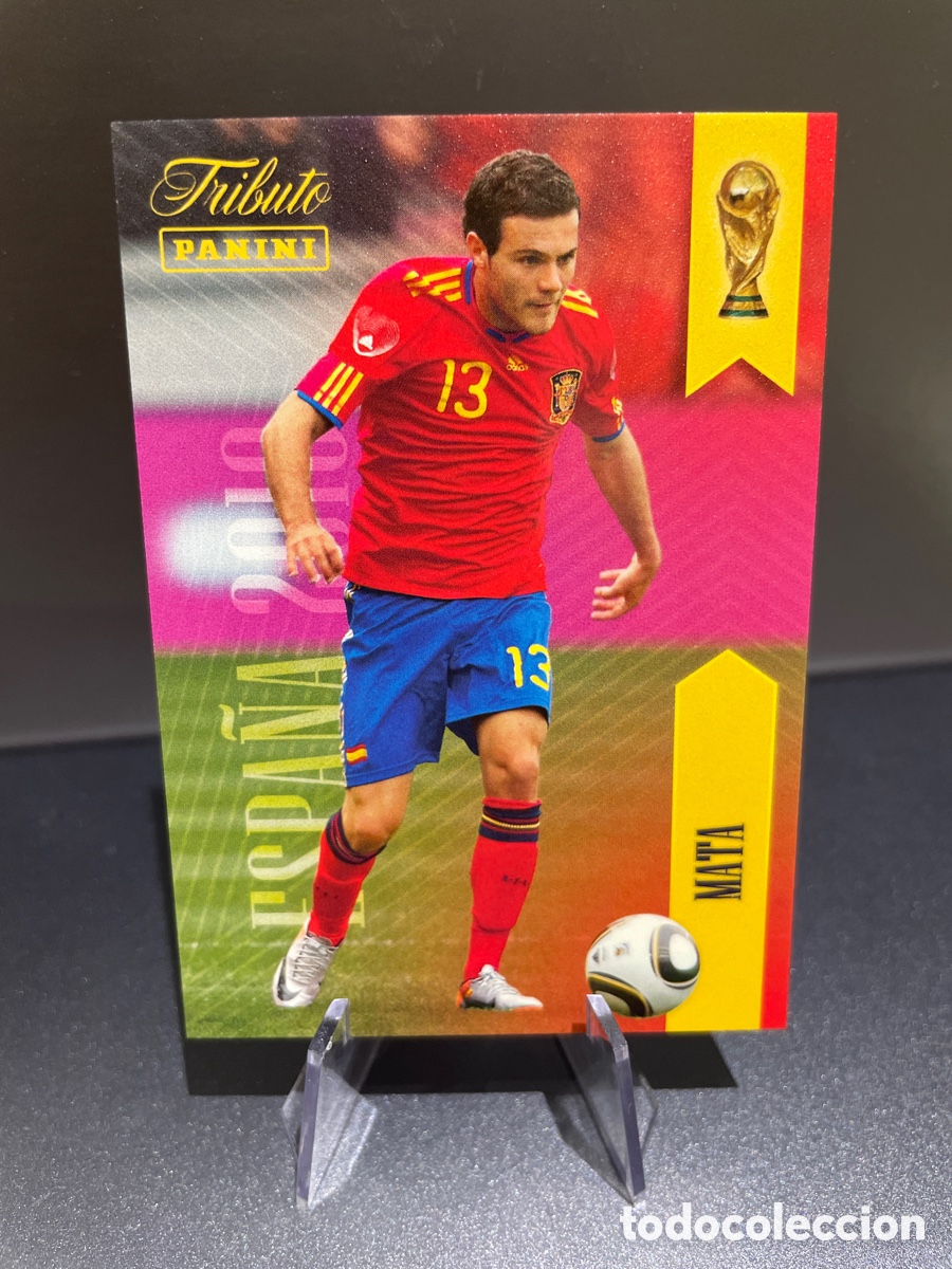 Cromos de f&uacute;tbol: Mata 13 Panini Tribute Seleccion Espa&ntilde;ola 2010-2026 Vamos Campeones