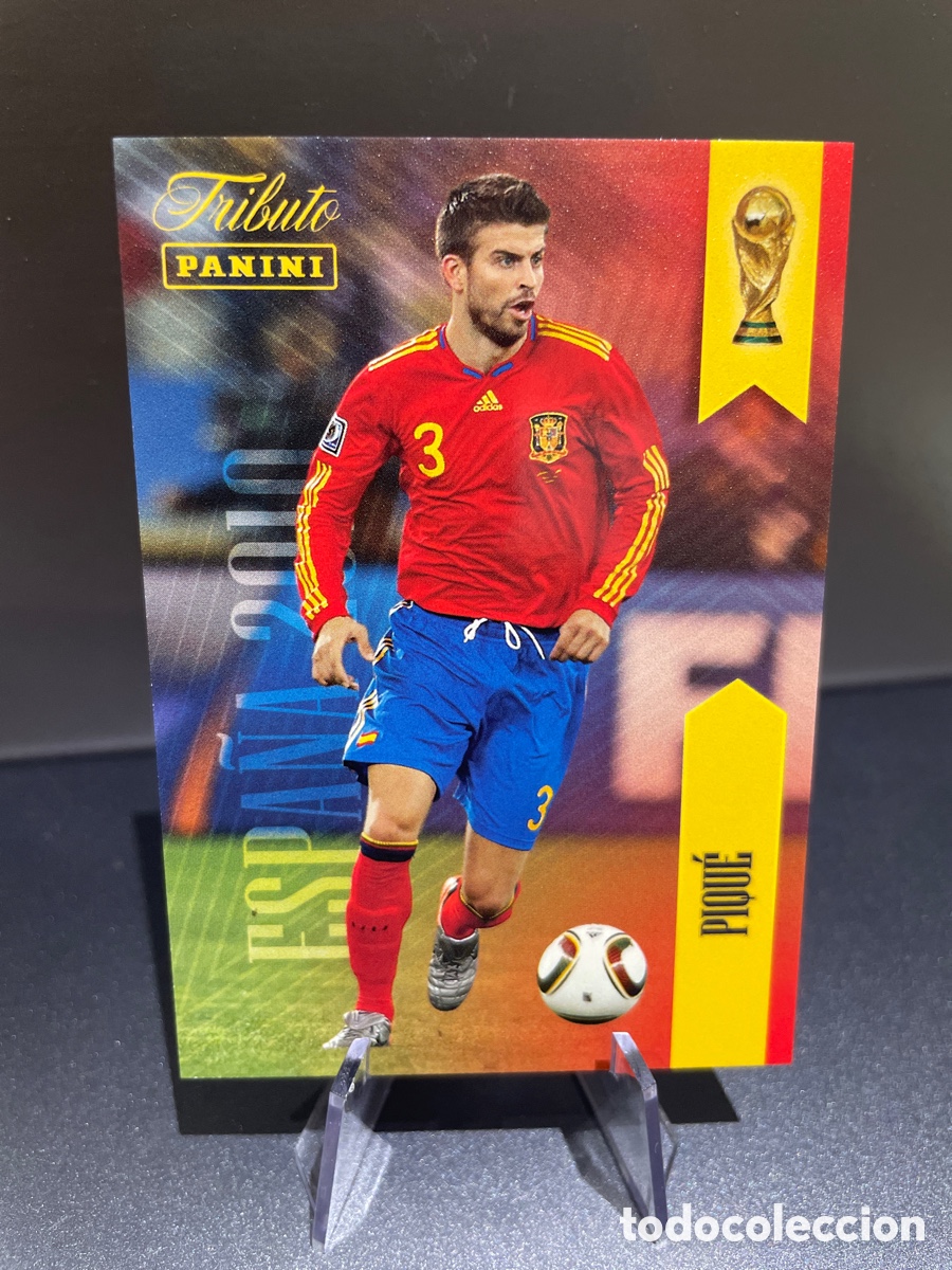 Cromos de f&uacute;tbol: Pique 3 Panini Tribute Seleccion Espa&ntilde;ola 2010-2026 Vamos Campeones