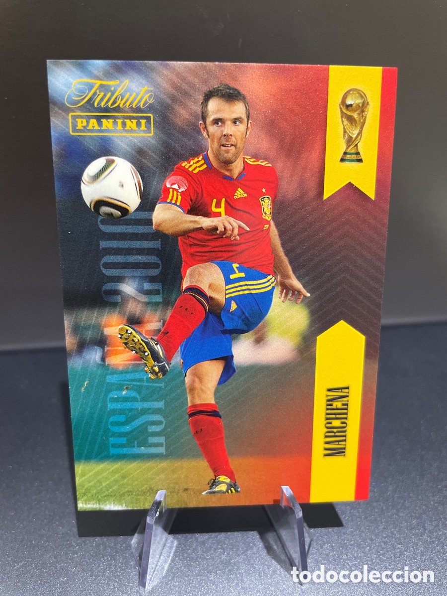 Cromos de f&uacute;tbol: Marchena 4 Panini Tribute Seleccion Espa&ntilde;ola 2010-2026 Vamos Campeones