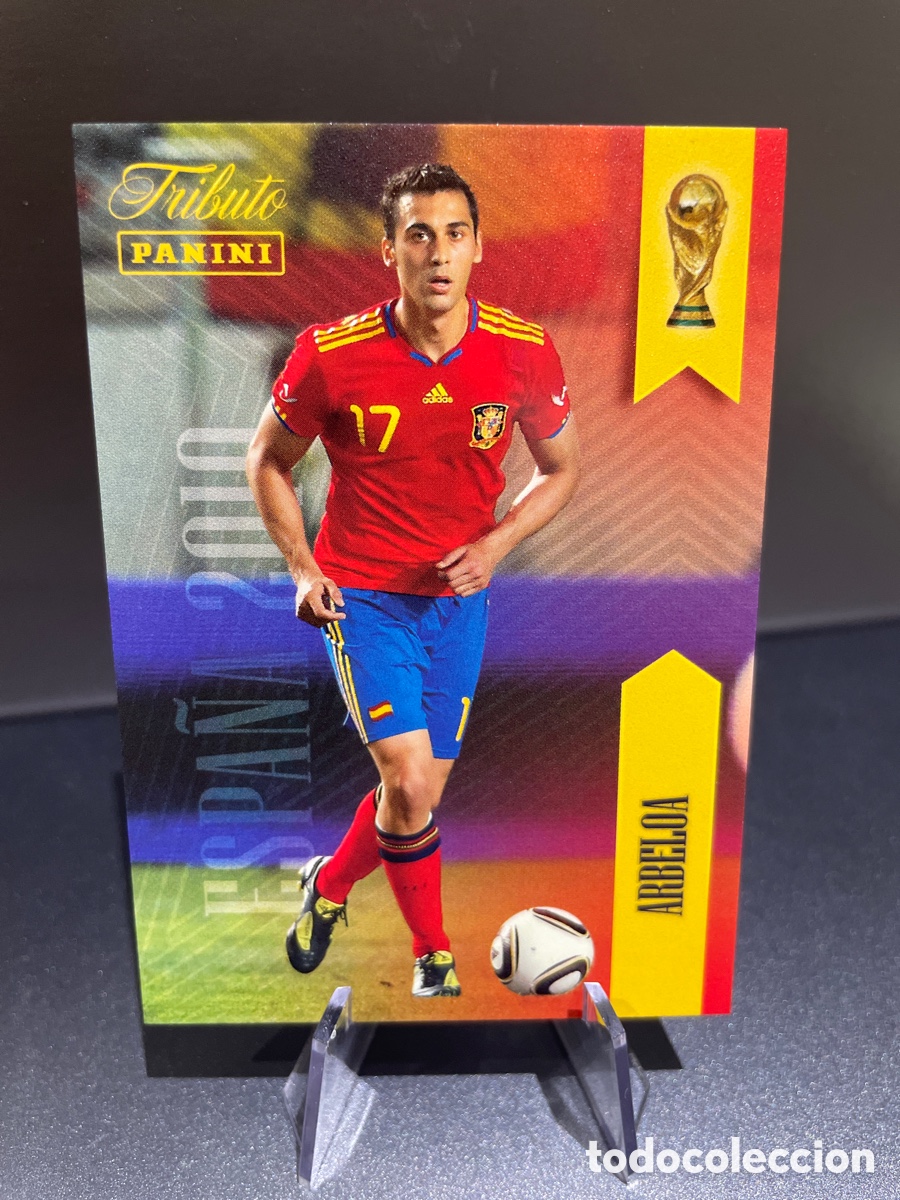 Cromos de f&uacute;tbol: Arbeloa 17 Panini Tribute Seleccion Espa&ntilde;ola 2010-2026 Vamos Campeones