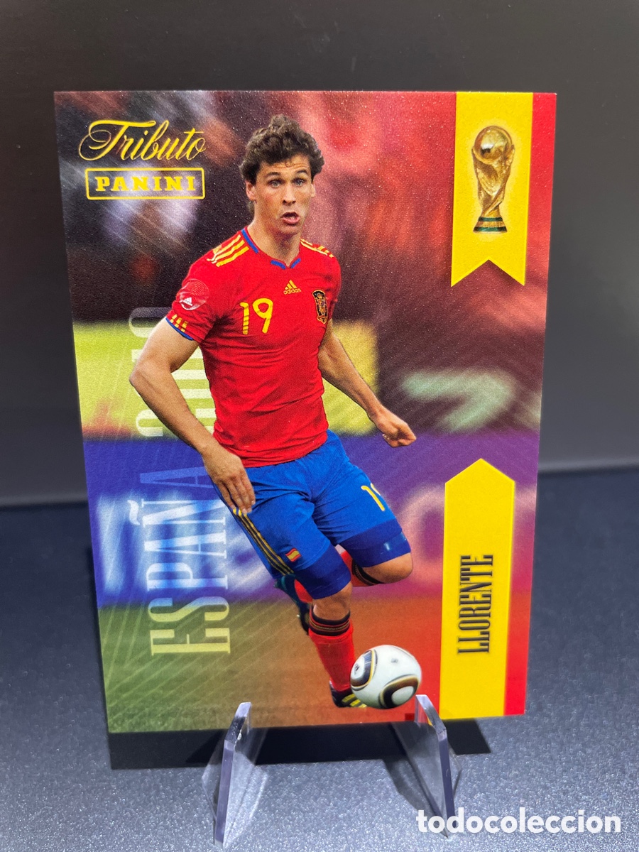 Cromos de f&uacute;tbol: Llorente 19 Panini Tribute Seleccion Espa&ntilde;ola 2010-2026 Vamos Campeones