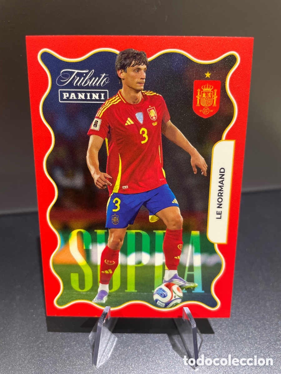 Cromos de f&uacute;tbol: Le Normand 73 Panini Tribute Seleccion Espa&ntilde;ola 2010-2026 Vamos Campeones