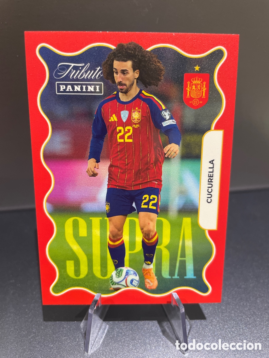 Figurine di Calcio: Cucurella 75 Panini Tribute Seleccion Espa&ntilde;ola 2010-2026 Vamos Campeones