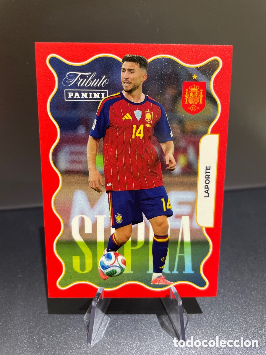 Figurine di Calcio: Laporte 74 Panini Tribute Seleccion Espa&ntilde;ola 2010-2026 Vamos Campeones