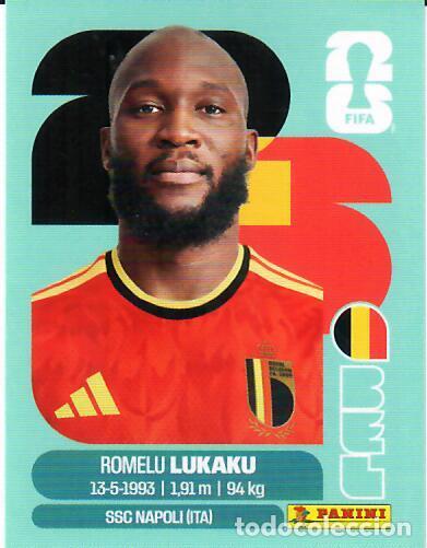 Cromos de f&uacute;tbol: CROMO PANINI MUNDIAL WORLD CUP 2026 - BEL 20 - LUKAKU - B&Eacute;LGICA