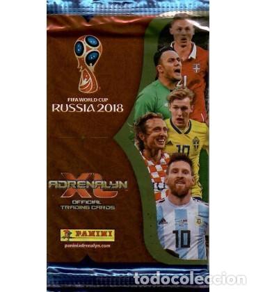 Cromos de f&uacute;tbol: Paquete cromos Russia 2018. Adrenalyn XL