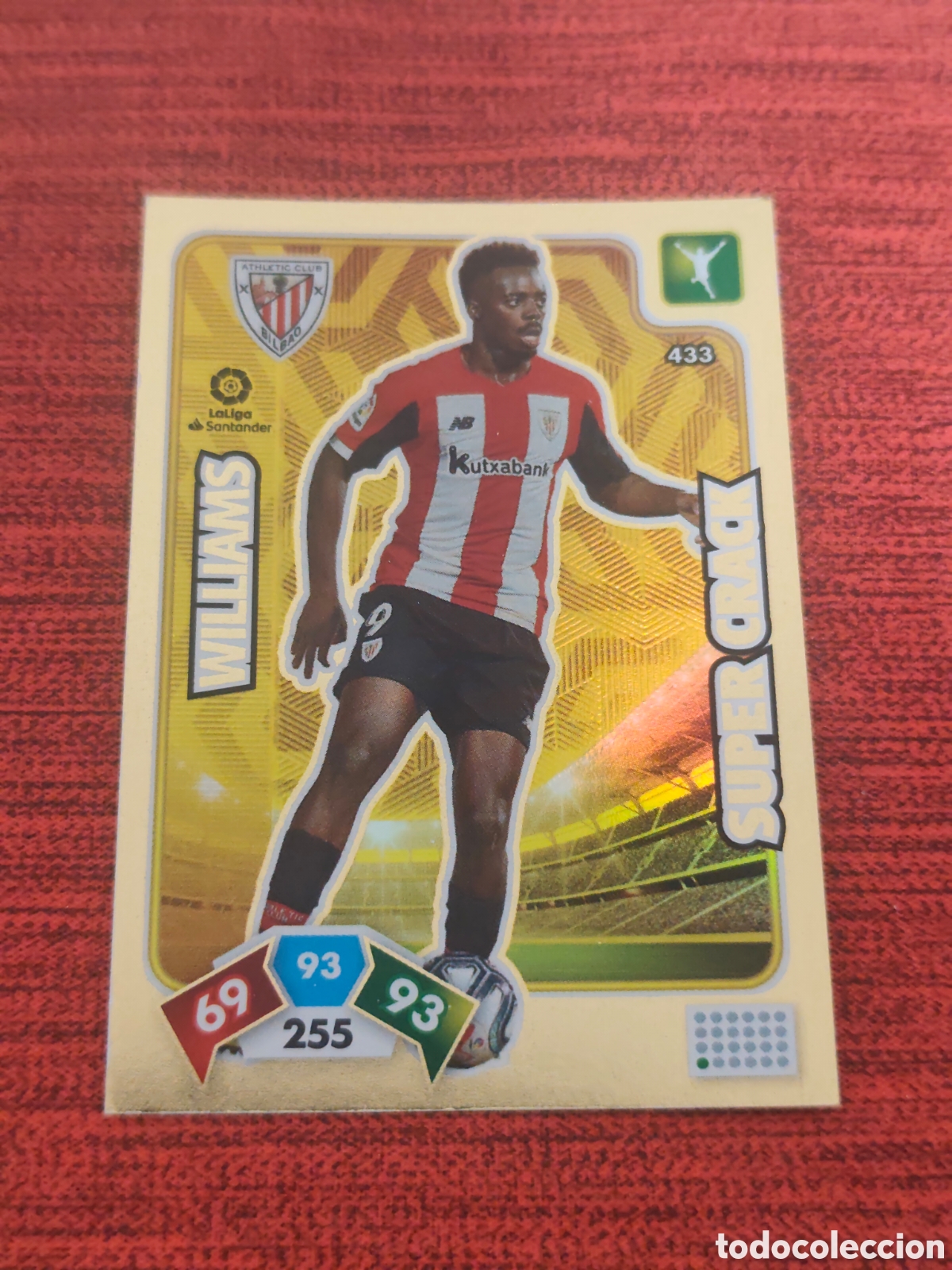 Cromos de f&uacute;tbol: SUPER CRACK 433 WILLIAMS ATHLETIC BILBAO ADRENALYN XL 2019 2020