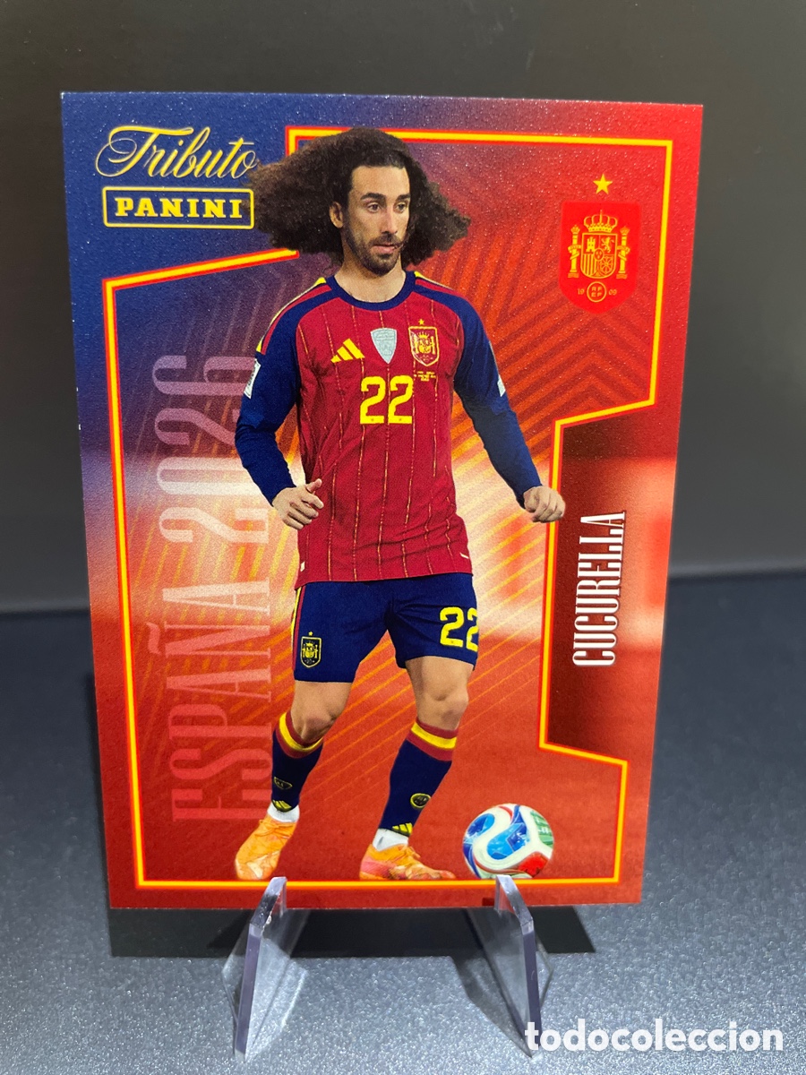 Figurine di Calcio: Cucurella 48 Panini Tribute Seleccion Espa&ntilde;ola 2010-2026 Vamos Campeones