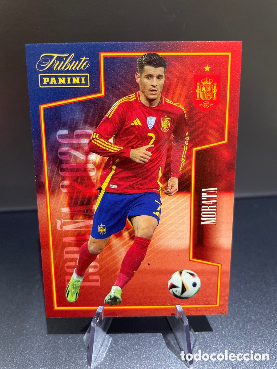 Figurine di Calcio: Morata 67 Panini Tribute Seleccion Espa&ntilde;ola 2010-2026 Vamos Campeones
