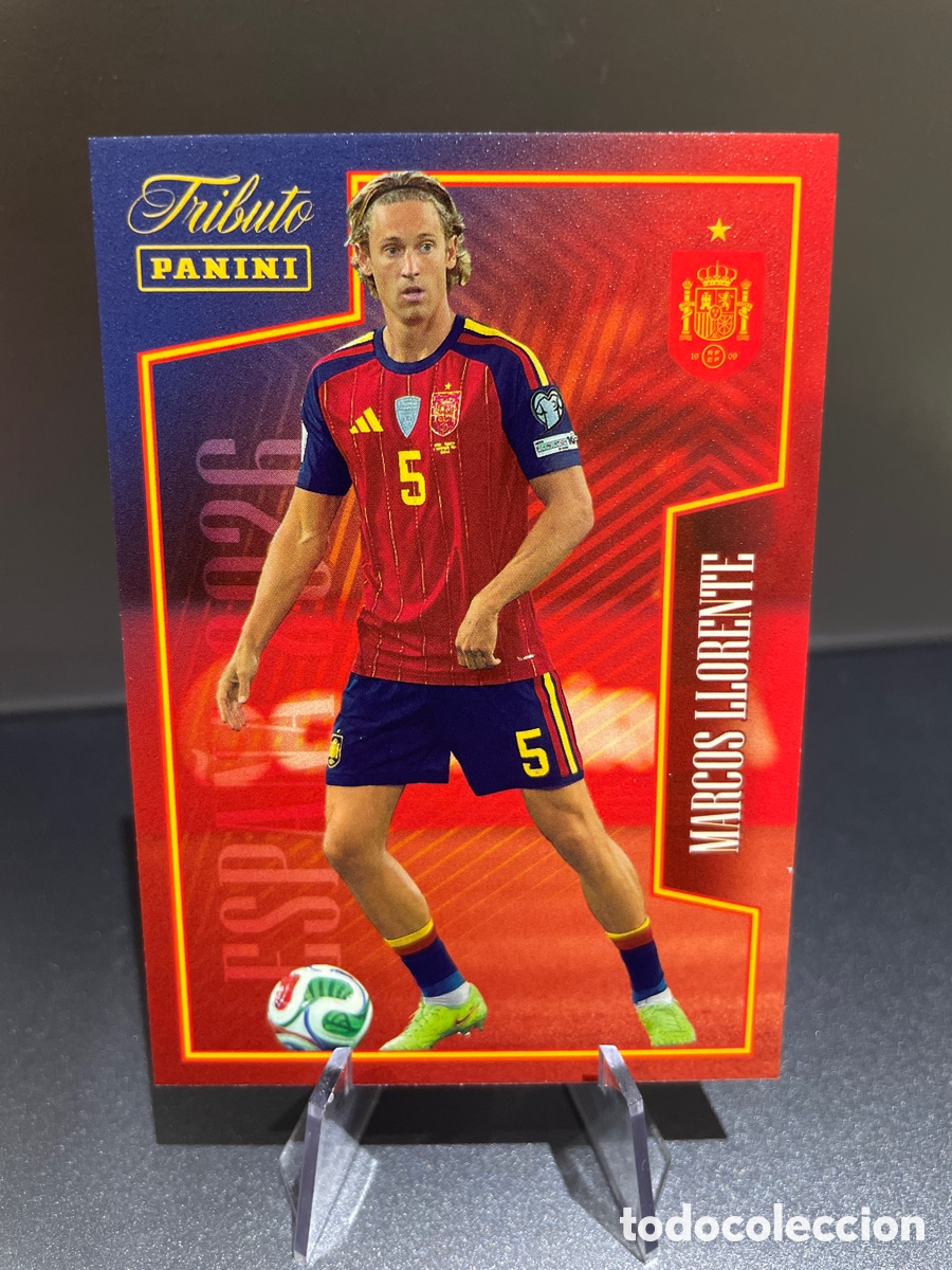 Figurine di Calcio: Marcos Llorente 42 Panini Tribute Seleccion Espa&ntilde;ola 2010-2026 Vamos Campeones