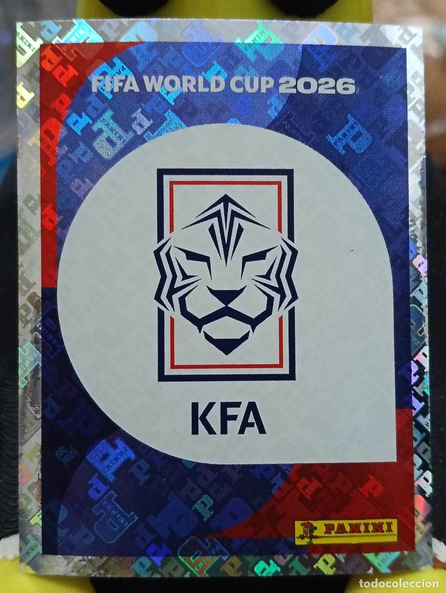 Cromos de f&uacute;tbol: Mundial 2026 - Logo - N&deg; 1 - Korea