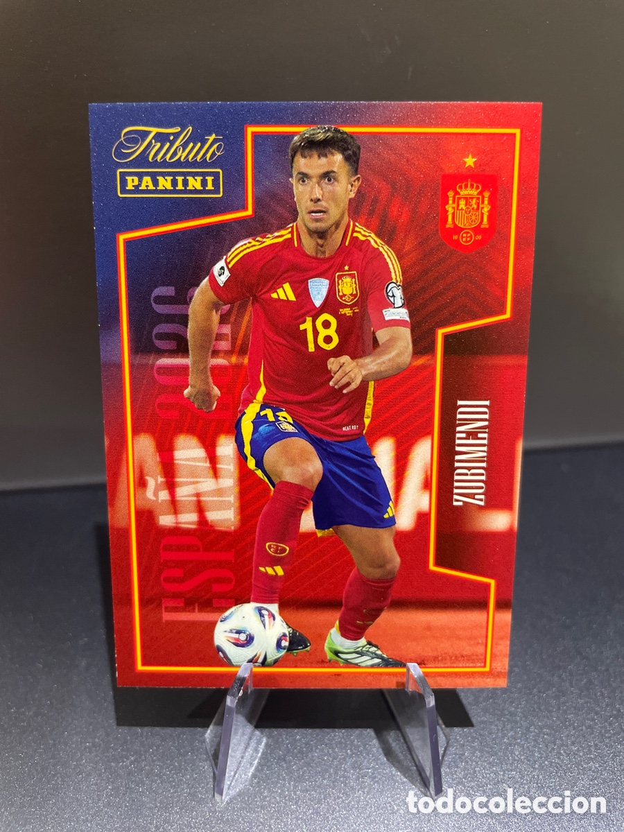 Figurine di Calcio: Zubimendi 51 Panini Tribute Seleccion Espa&ntilde;ola 2010-2026 Vamos Campeones