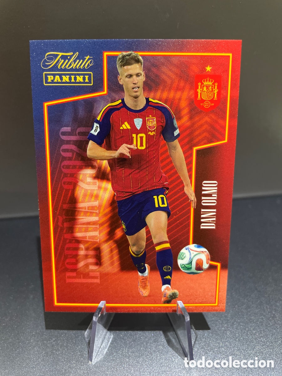 Figurine di Calcio: Dani Olmo 60 Panini Tribute Seleccion Espa&ntilde;ola 2010-2026 Vamos Campeones