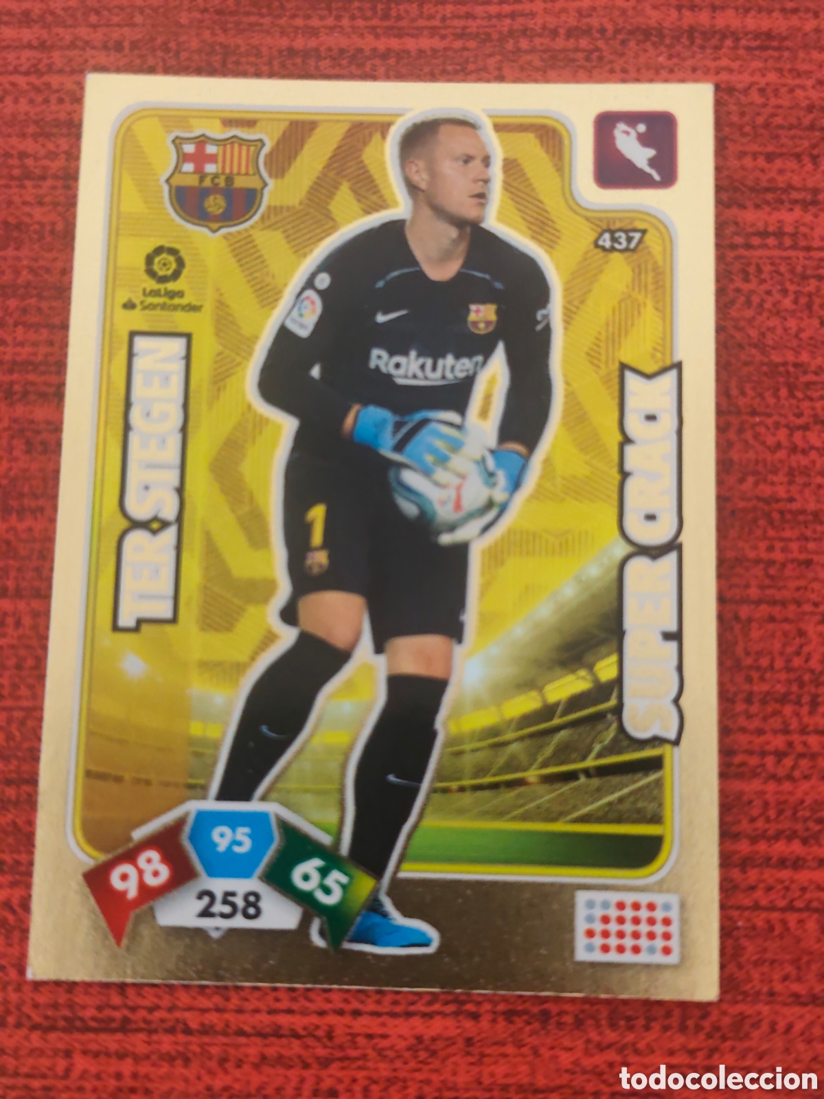 Cromos de f&uacute;tbol: SUPER CRACK 437 TER STEGEN FC BARCELONA ADRENALYN XL 2019 2020
