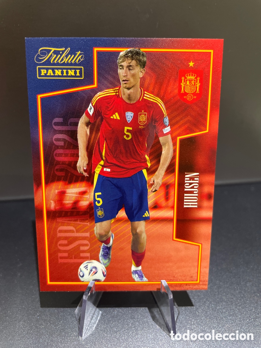 Figurine di Calcio: Huijsen 44 Panini Tribute Seleccion Espa&ntilde;ola 2010-2026 Vamos Campeones