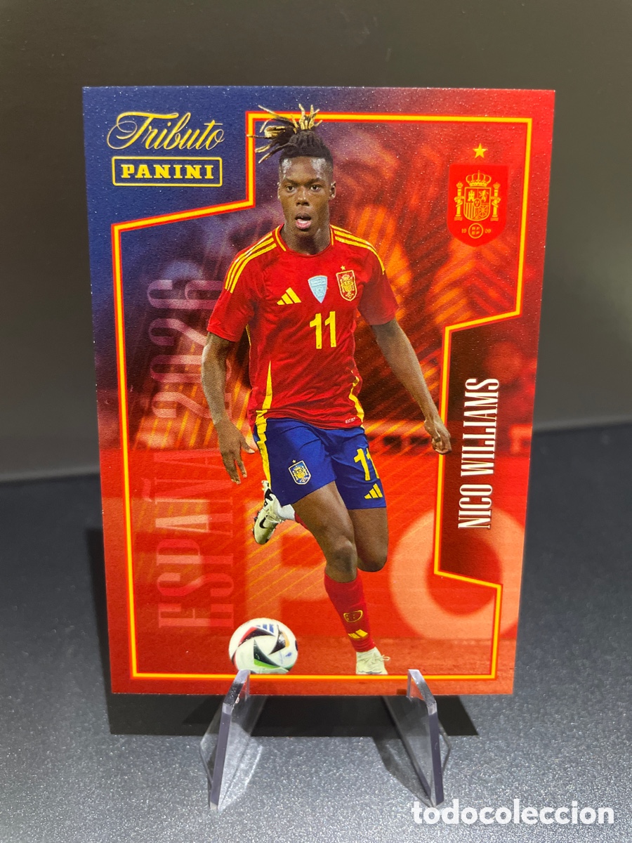 Football Stickers: Nico Williams 63 Panini Tribute Seleccion Espa&ntilde;ola 2010-2026 Vamos Campeones