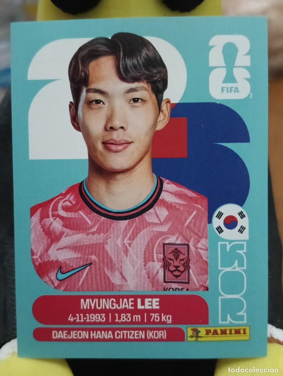 Cromos de f&uacute;tbol: Mundial 2026 - Myungjae Lee - N&deg; 9 - Korea