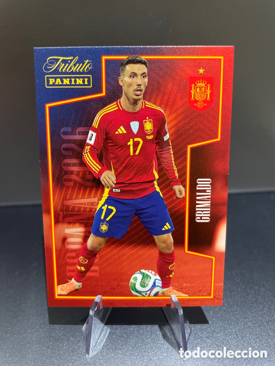 Football Stickers: Grimaldo 49 Panini Tribute Seleccion Espa&ntilde;ola 2010-2026 Vamos Campeones