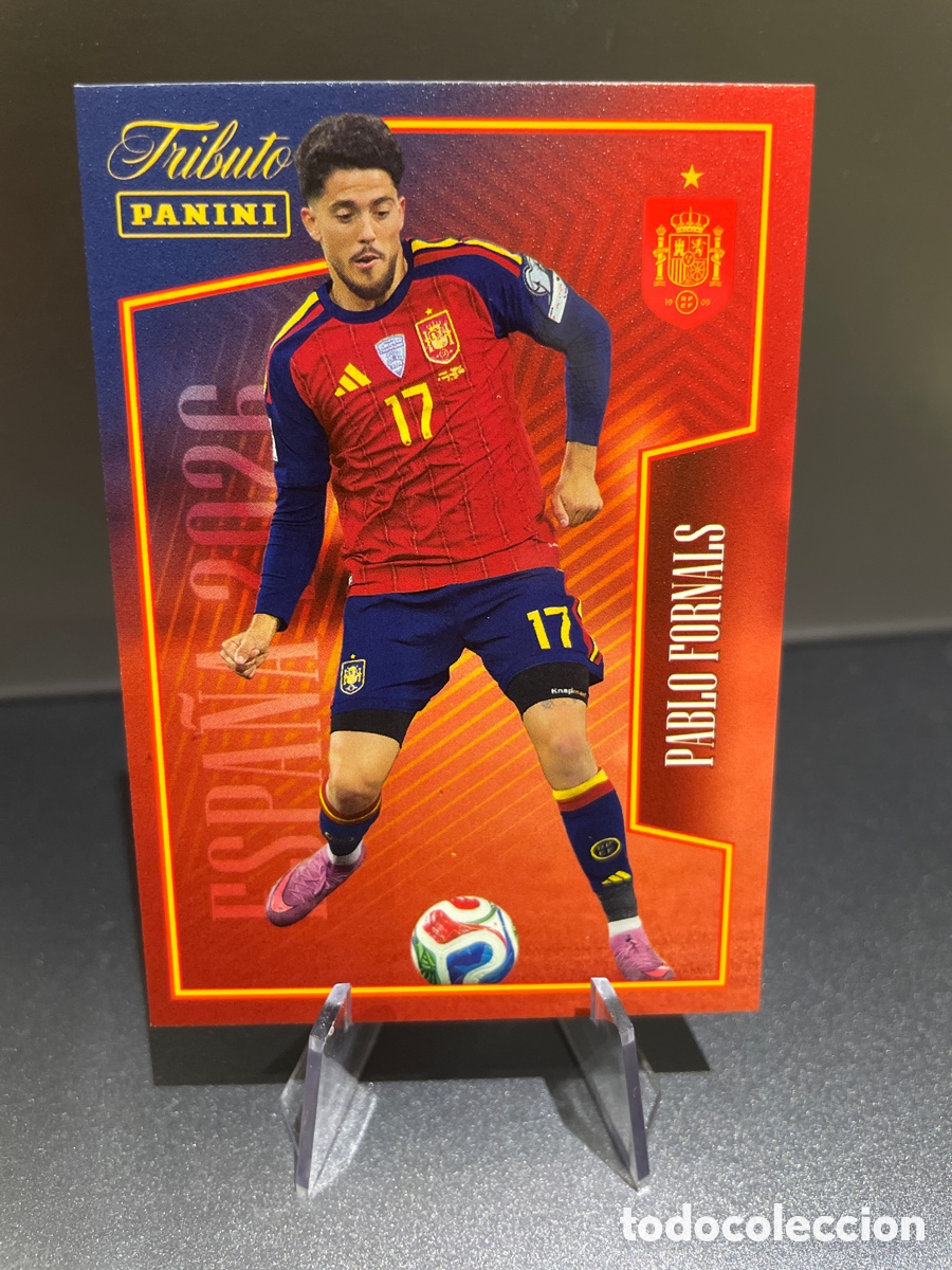 Football Stickers: Fornals 48 Panini Tribute Seleccion Espa&ntilde;ola 2010-2026 Vamos Campeones