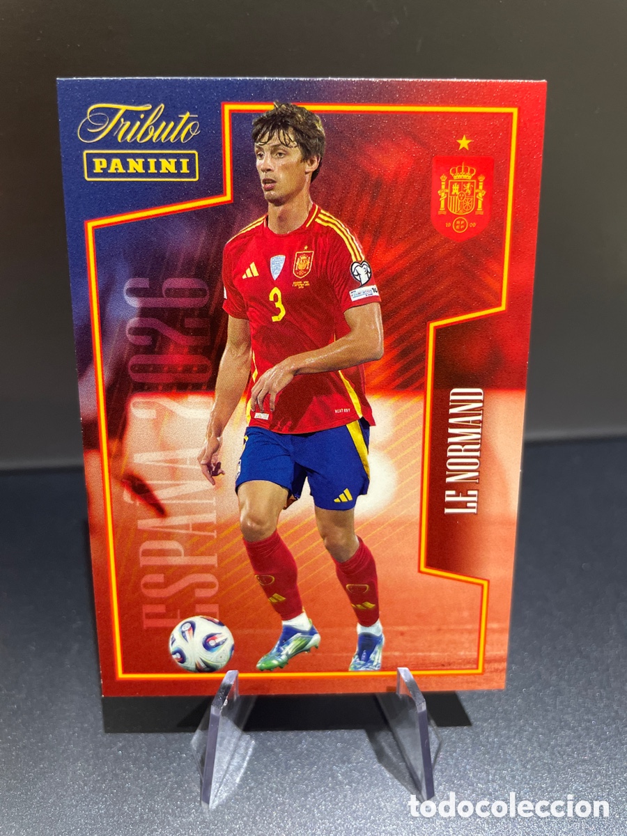 Football Stickers: Le Normand 43 Panini Tribute Seleccion Espa&ntilde;ola 2010-2026 Vamos Campeones