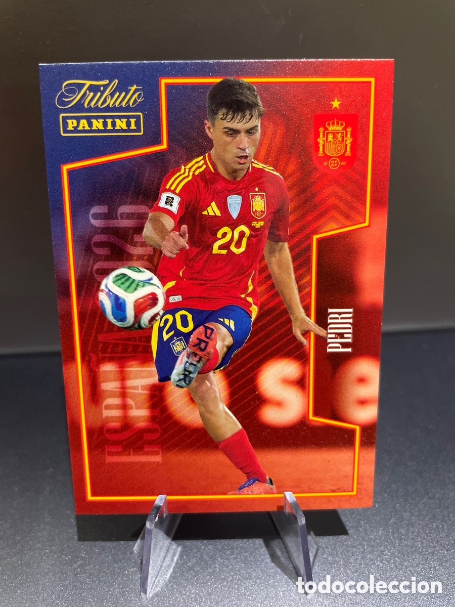 Football Stickers: Pedri 52 Panini Tribute Seleccion Espa&ntilde;ola 2010-2026 Vamos Campeones