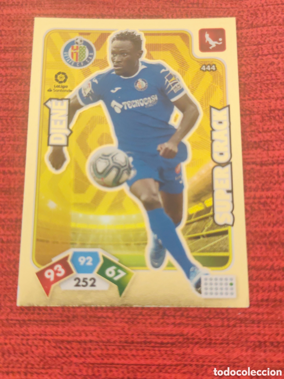 Cromos de f&uacute;tbol: SUPER CRACK 444 DJEN&Eacute; GETAFE ADRENALYN XL 2019 2020