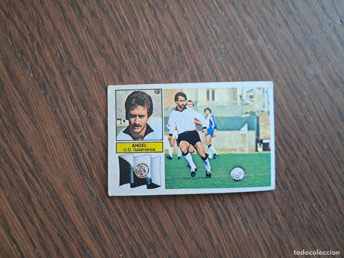 Cromos de Futebol: cromo de futbol, ediciones Este, liga 82-83, Angel, U.D. Salamanca, &uacute;ltimos fichajes n&ordm; 13.sin pegar
