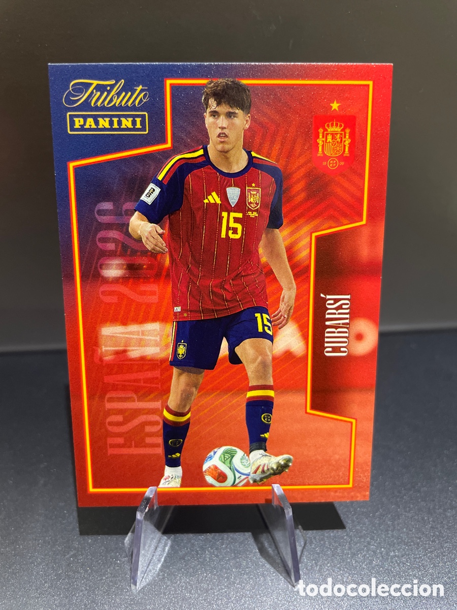 Football Stickers: Cubarsi 45 Panini Tribute Seleccion Espa&ntilde;ola 2010-2026 Vamos Campeones