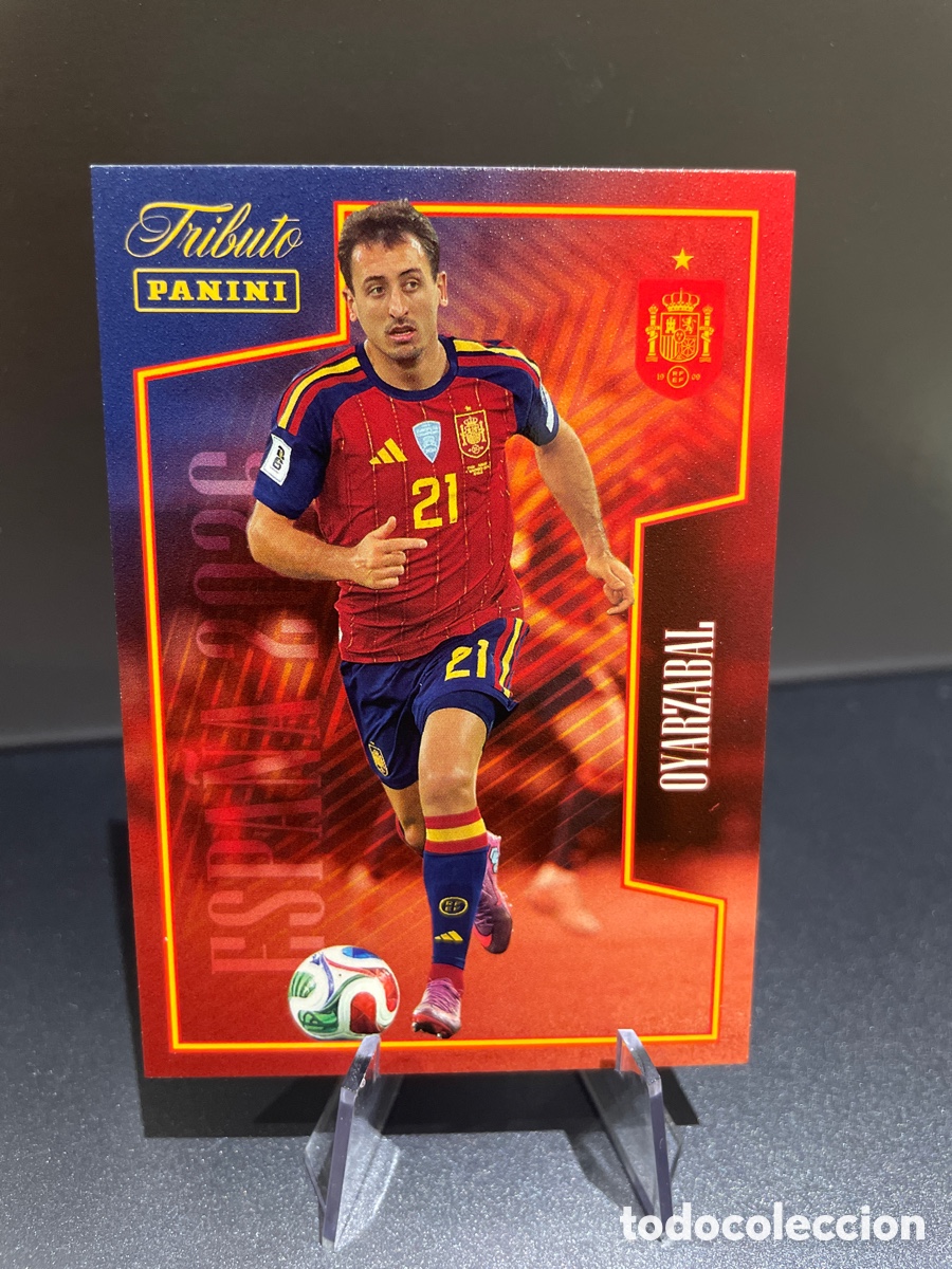 Football Stickers: Oyarzabal 64 Panini Tribute Seleccion Espa&ntilde;ola 2010-2026 Vamos Campeones