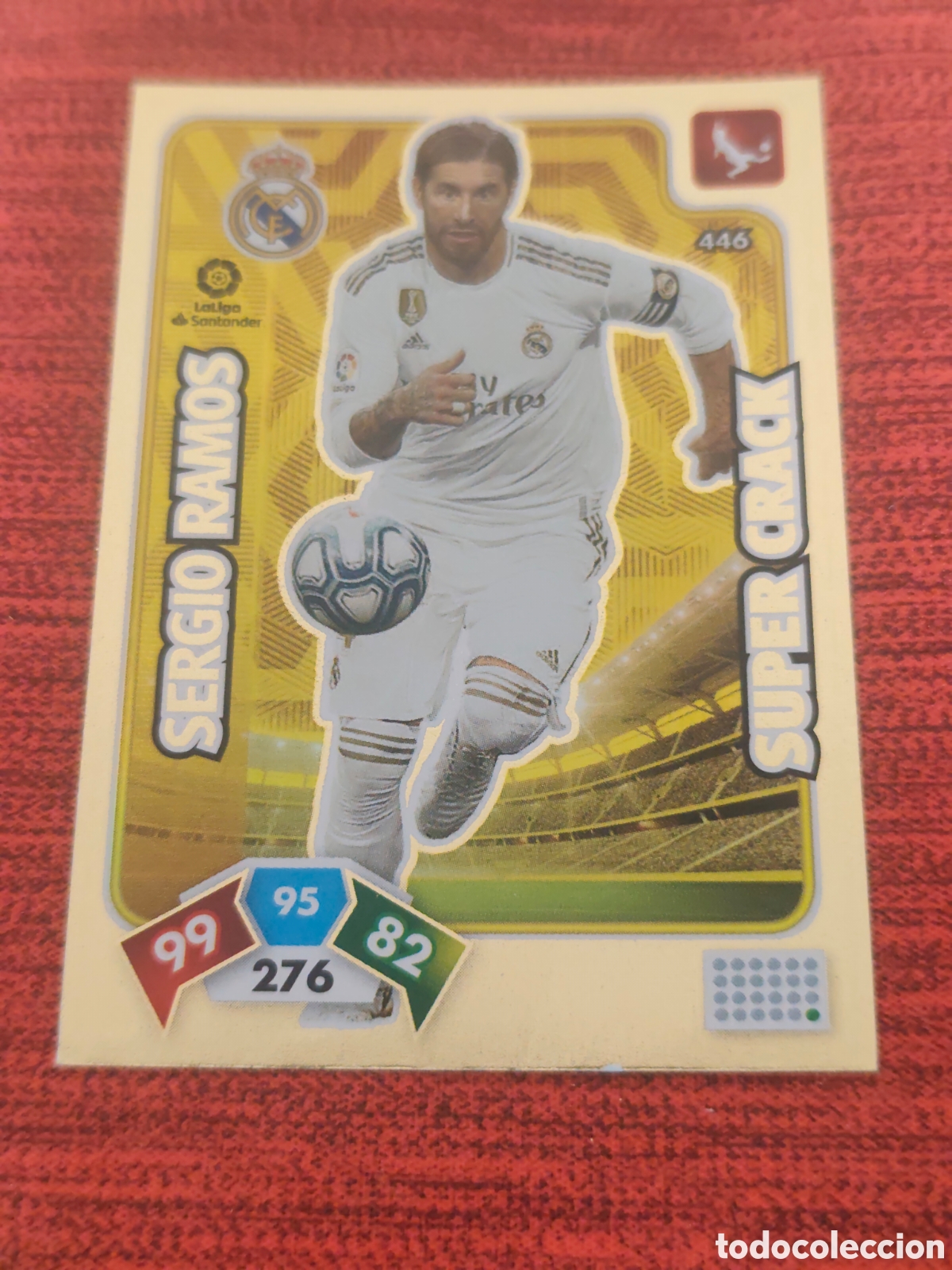 Football Stickers: SUPER CRACK 446 SERGIO RAMOS REAL MADRID ADRENALYN XL 2019 2020