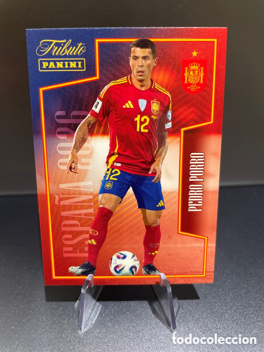 Football Stickers: Pedro Porro 41 Panini Tribute Seleccion Espa&ntilde;ola 2010-2026 Vamos Campeones