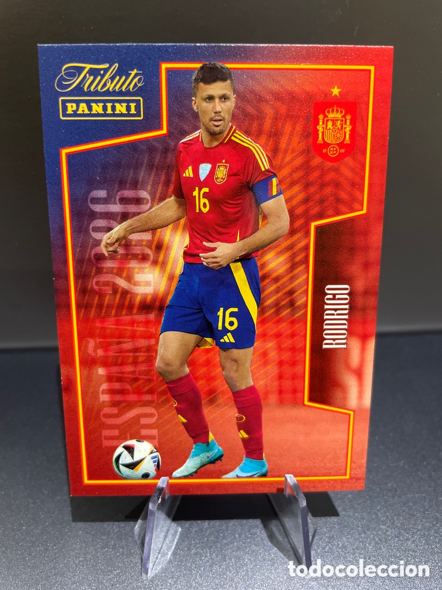Football Stickers: Rodri 50 Panini Tribute Seleccion Espa&ntilde;ola 2010-2026 Vamos Campeones