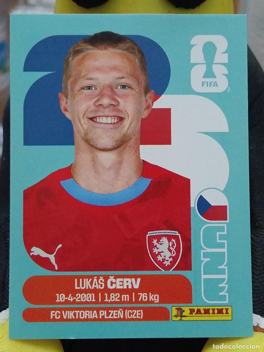 Fu&szlig;ball-Sticker: Mundial 2026 - Lukas Cerv - N&deg; 11 - Czechia